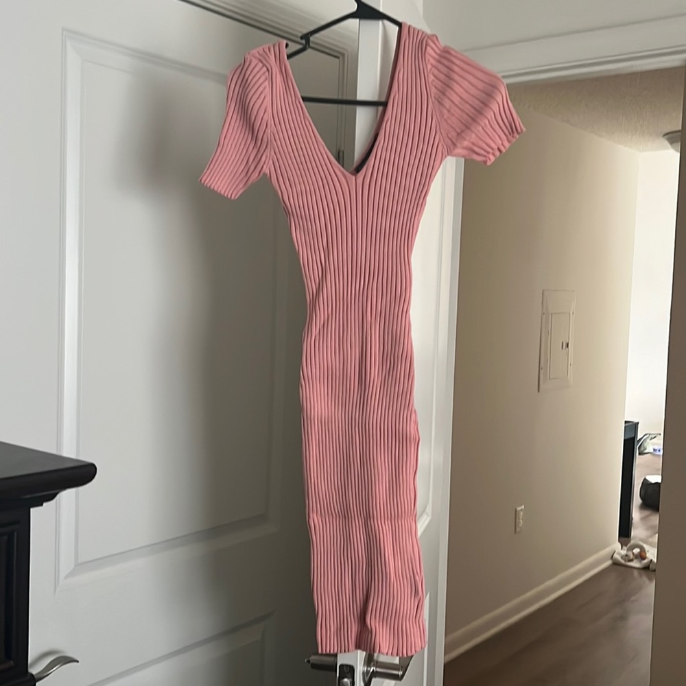 Naked Wardrobe Stretch Bodycon Dress